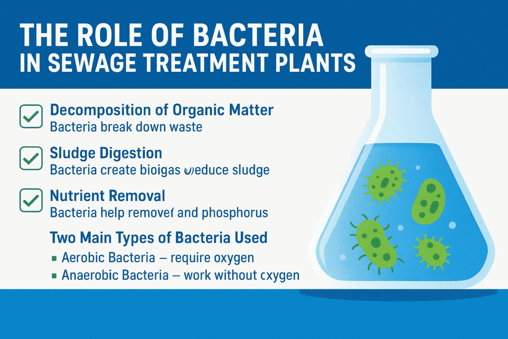 The Role of Bacteria in Sewage Treatment Plants